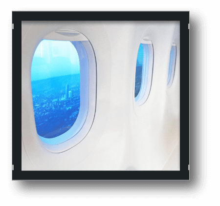 Foto 7. Etage Flugzeugwand