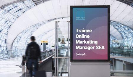 Jobangebot: Trainee Online Marketing Manager SEA
