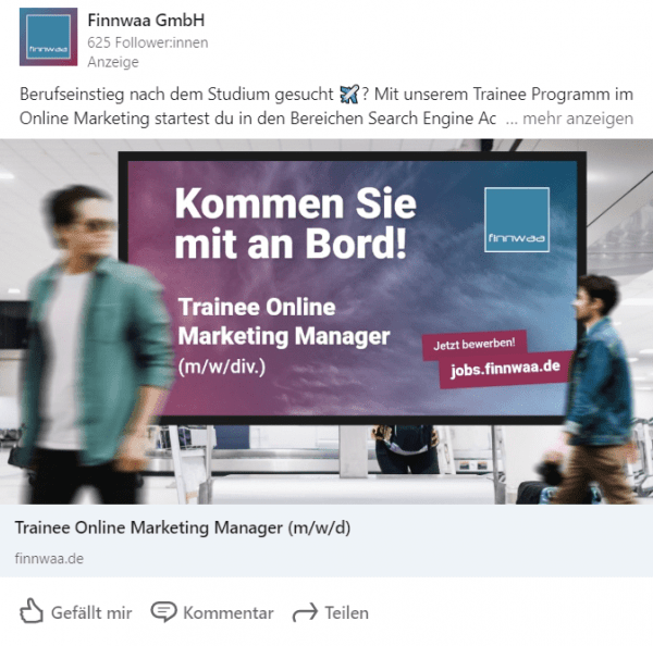 Screenshot - Single Image Ad