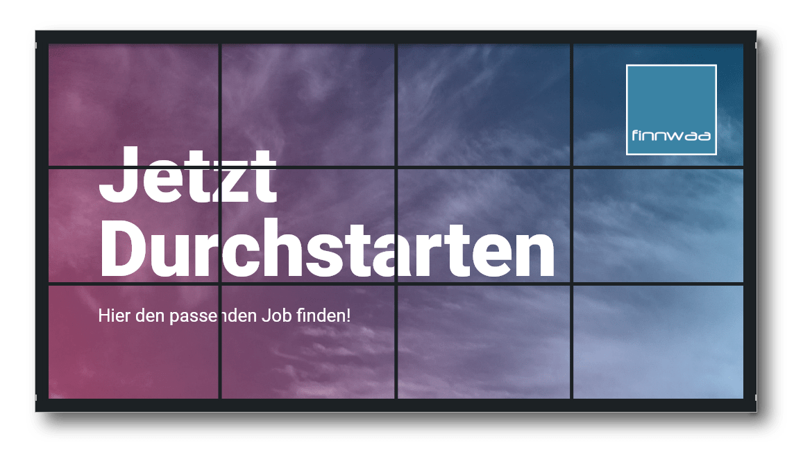 Plakat - Recruiting - Jetzt Durchstarten