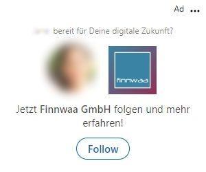 LinkedIn Follower Ads LinkedIn Ads Formate Überblick: LinkedIn Follower Ads