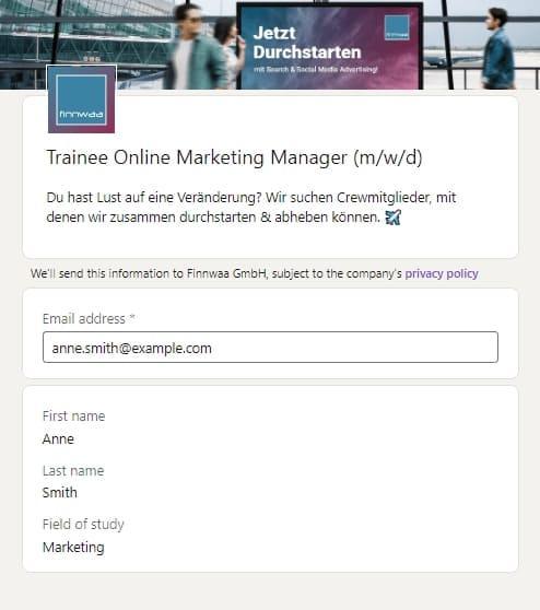 LinkedIn Lead Ads LinkedIn Ads Formate Überblick: LinkedIn Lead Ads