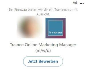 LinkedIn Spotlight Ads LinkedIn Ads Formate Überblick: LinkedIn Spotlight Ads
